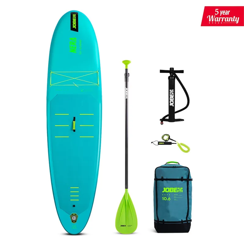 Preisknaller JOBE Aero Nera SUP Board 10.6 Package Aufblasbares SUP Lite Board Paket