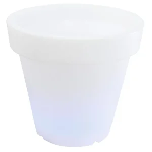 EUROPALMS Akku LED-Übertopf 67x64cm Übertopf mit RGB LED Angebot