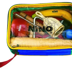 Angebot MEINL NINOSET4 Percussion Sortiment mit Tasche (6 Stück)