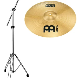 MEINL HCS14C Set Crash Cymbal HCS Becken inkl. Galgenbeckenständer, regular Meistverkauft