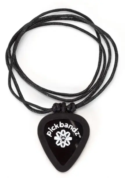 PICKBANDZ Neck Epic Black Halsband mit Anhänger & Plektrum Nur Für Kurze Zeit