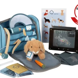 Neu Im Sortiment SMALL FOOT 12737 Tierarzt-Tasche mit Hase Rollen-Spielzeug