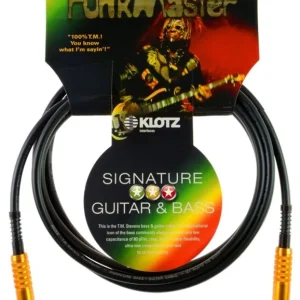 KLOTZ TM-0600 T.M. Stevens FunkMaster Instrumentenkabel Kl-Kl 6m Highlight