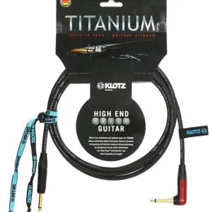 KLOTZ TIR0300PSP Titanium Instrumentenkabel mit Silent-Plug Kl-WKl 3m Garantierte Lieferung