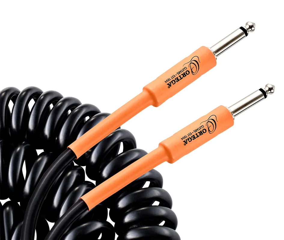 ORTEGA ORCCIS-30BK Retro Series Instrumentenkabel Kl-Kl 9,0m gerade/gerade Nur Für Kurze Zeit