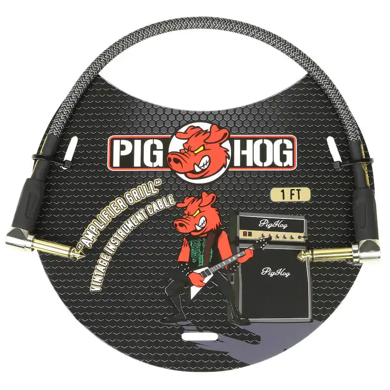 Saisonangebot PIG HOG PCH1AGR Amplifier Grill Patchkabel WKl-WKl 30cm/1ft