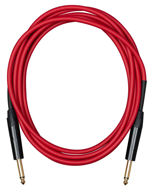 CASCHA CCA-G1RD3 Advanced Line Instrumentenkabel Red Kl-Kl 3m Top-Preis