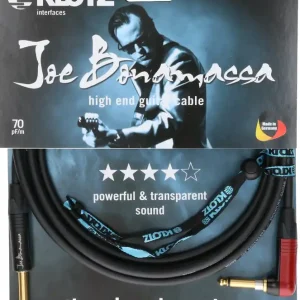 KLOTZ JBNRSP060 Joe Bonamassa Signature Instrumentenkabel Kl-WKl Silentplug 6m Neu