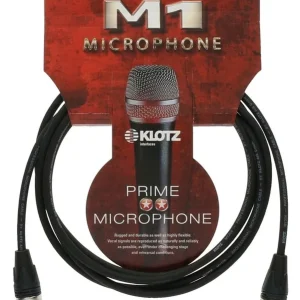 Markenprodukt KLOTZ M1FM1N-1000 Mikrofonkabel XLRm-XLRf, 10m