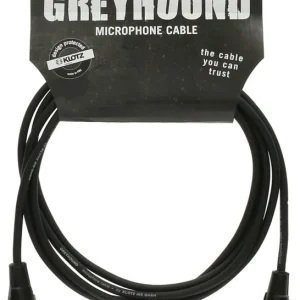 KLOTZ GRG1FM10.0 Greyhound Mikrofonkabel XLRm-XLRf, 10m Echt