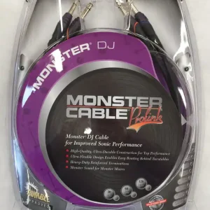 MONSTER DJ-ST-2M 2x 6,3mm StKl-6,3mm StKl Linekabel 2x Kls-Kls 2m (MO607136) Gratis Versand