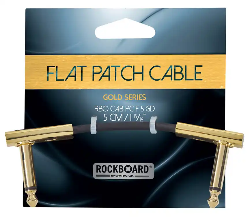 Schnäppchen ROCKBOARD RBO CAB PC F 5 GD Gold Series Flat Patch Cable 5 cm (1 15/16Zoll)