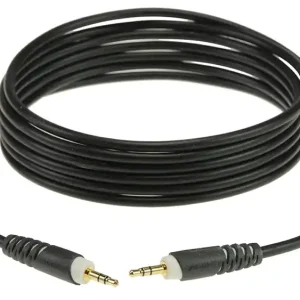 KLOTZ AS-MM0090 Stereo-Klinkenkabel 3,5mm, StKlm-StKlm, 0,9m Neu