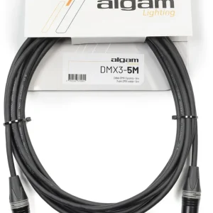 Billig ALGAM DMX3-5M DMX-Kabel 3-polig, 5m