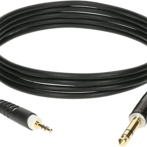 KLOTZ AS-MJ0300 Patchkabel 3,5mm St.Kl-6,35mm St.Kl 3m Begrenztes Angebot