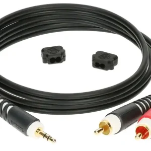 Direktkauf KLOTZ AY7-0300 Y-Kabel, 1x 3,5mm StKlm-2x RCA Cinch, 3m