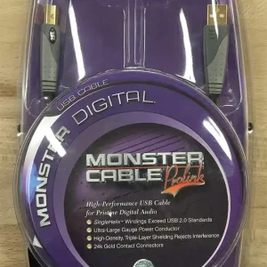 Markenware MONSTER Digital USB-7 Digitalkabel USB-A-USB-B 2,1m (MO600395)