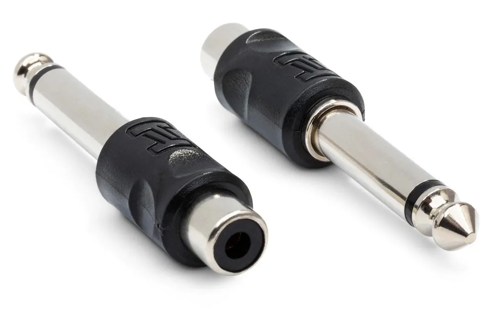 HOSA GPR-101 Adapter RCAf (Cinch) - 6,3mm Klm, (Paar) (mono) Bestseller