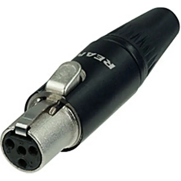Neu NEUTRIK RT4FC-B (Ryan) Mini-XLR-Stecker 4-pol