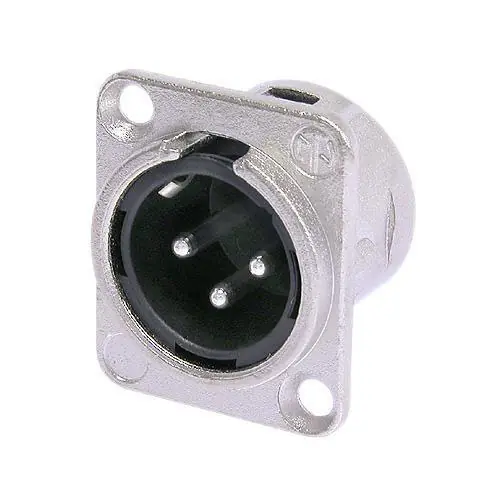 Markenprodukt NEUTRIK NC3MD-L-1 XLR-Einbaubuchse 3-polig, Metall XLRm