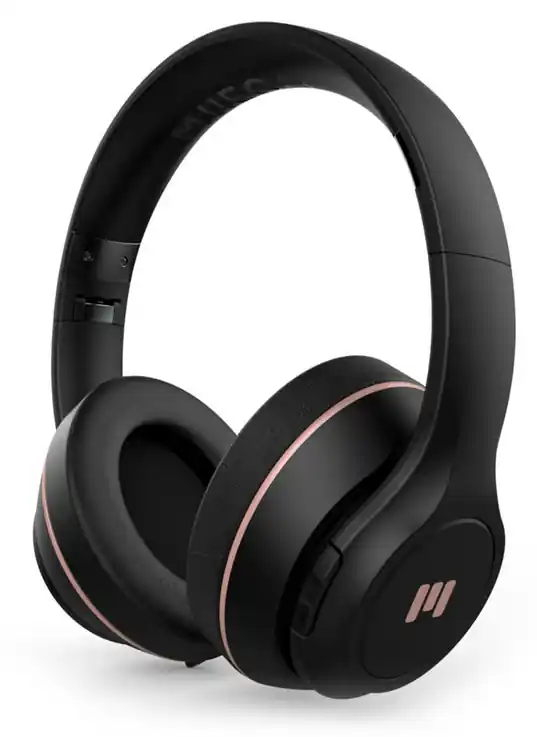 Abverkauf MIIEGO Boom BK/RGO Wireless On-Ear Kopfhörer, schwarz/rose gold