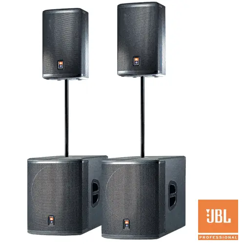Ausverkauf JBL PRX-5 System Set