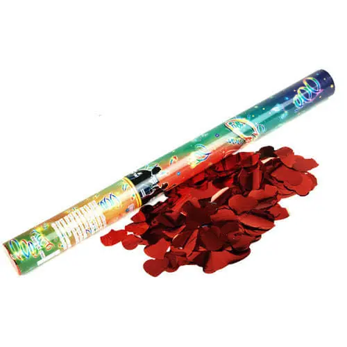 Direktkauf Konfetti Kanone Red Heart 60cm