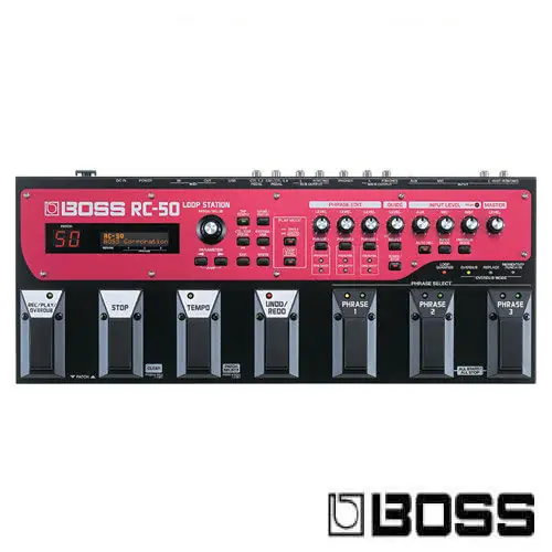 Boss Loop Station RC-50 Solange Der Vorrat Reicht