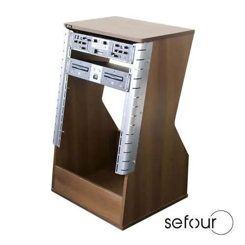 Rabatt Sefour DJ-Stand S60 Studio Rack 14 HE