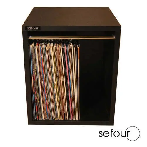 Direktkauf Sefour Record Box für 60 LPs
