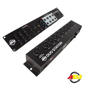 Neue Kollektion American DJ RGB-LED-Controller Duo Station