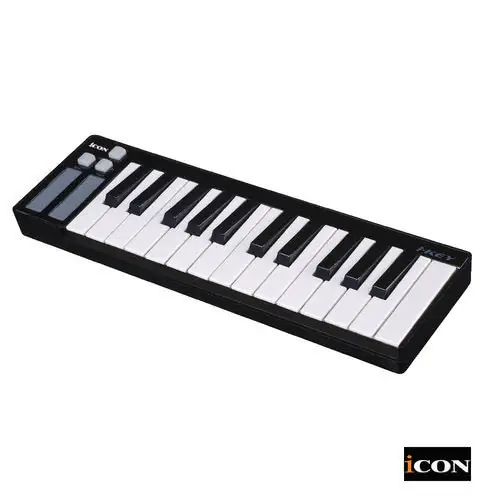 ICON I-Key Mini USB MIDI schwarz Gratis Versand
