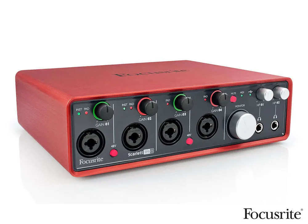 Kostenfreie Lieferung Focusrite USB Scarlett 18i8
