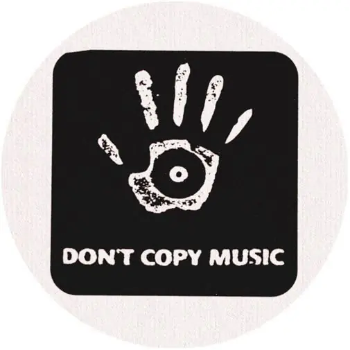 Slipmats Don`t copy Music Doppelpack Günstig