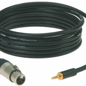 Klotz AUXMF0300 - 1x XLR (f) - Miniklinke - 3m Sichere Zahlung