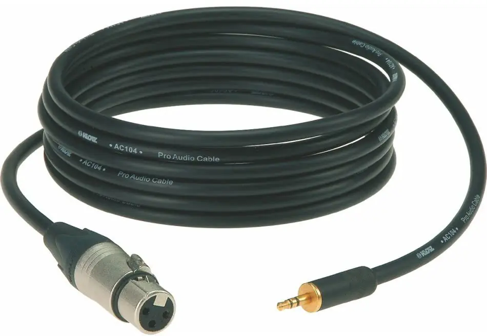 Klotz AUXMF0300 - 1x XLR (f) - Miniklinke - 3m Sichere Zahlung