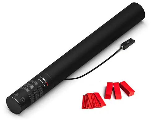 MagicFX Electric Konfetti Kanone - 50cm - Red Beliebt