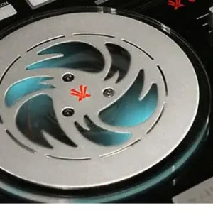 Aktuell Vestax VCI-300 Jogplates "Ninjastern" (Paar)