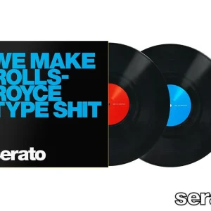Knallerangebot Rane Serato Scratch Vinyl Performance schwarz We make Rolls-Royce (2 Stück)