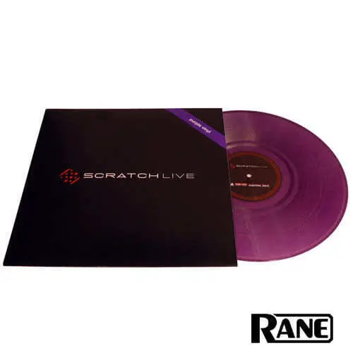 Highlight Rane Serato Scratch Live! Ersatz-Vinyl Lila