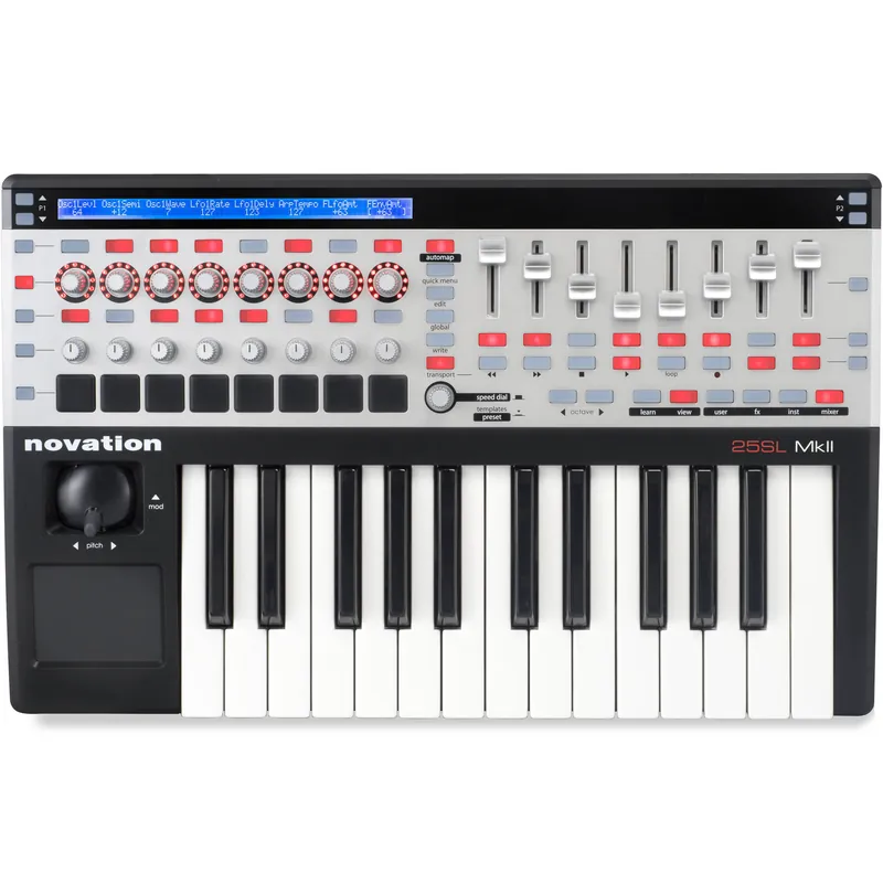 Novation 25 SL MKII Neu Im Sortiment