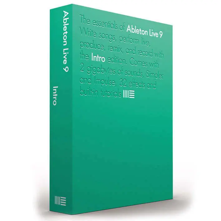 Versand Am Gleichen Tag Ableton Live 9 Intro deutsch