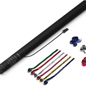 MagicFX Electric Konfetti Kanone - Streamers - 80cm - Multicolor Metallic Heißes Angebot