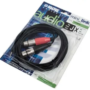 Direkt Vom Hersteller Klotz PY8 - 3.5 Klinke - 2x XLR female - 3m
