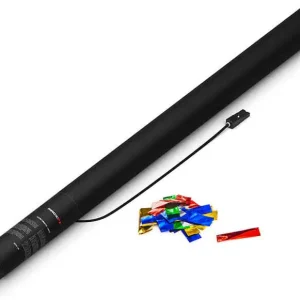 Solange Der Vorrat Reicht MagicFX Electric Konfetti Kanone - 80cm - Multicolour Metallic