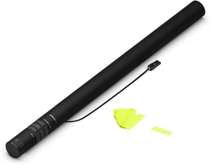 Sale MagicFX Electric Konfetti Kanone - 80cm - Neon Gelb