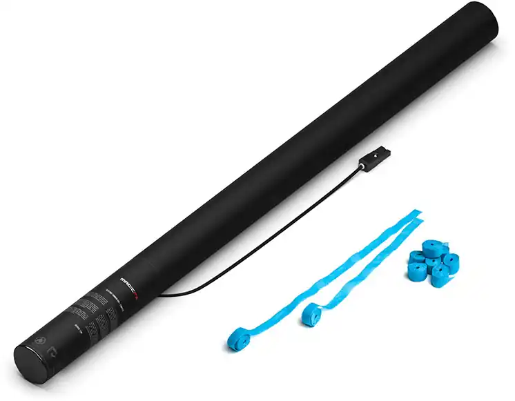 Geprüft MagicFX Electric Konfetti Kanone - Streamers - 80cm - Light Blue