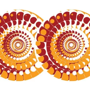 Direktkauf 2x Zomo Slipmats - Moon - orange