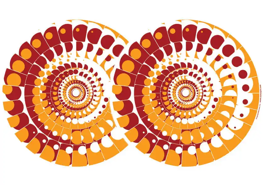 Direktkauf 2x Zomo Slipmats - Moon - orange