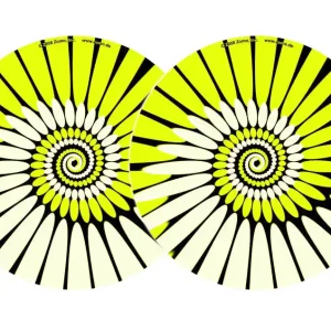2x Zomo Slipmats - Paint - gelb Nur Heute